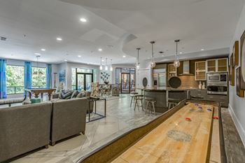 Shuffleboard Table at Bell Perimeter Center, Georgia